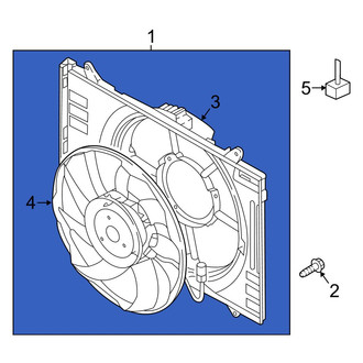 Mazda OE - Engine Cooling Fan Assembly