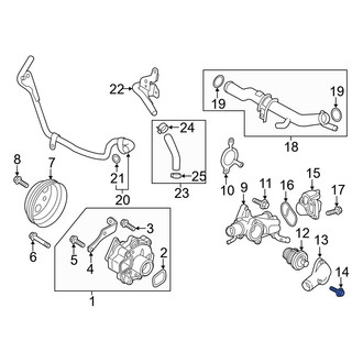 Mazda OE - Ignition Coil Bolt