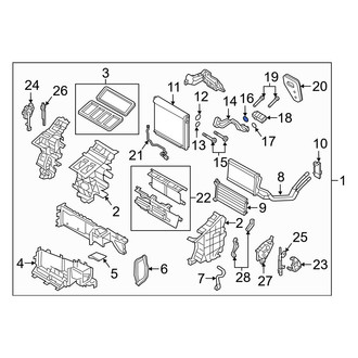 Mazda OE - Rear A/C Line O-Ring