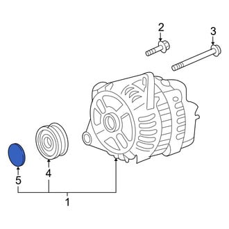 Mazda OE - Alternator Pulley Cap