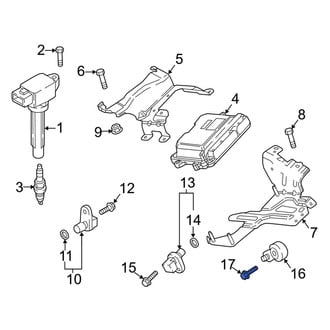 Mazda OE - Engine Oil Filter Adapter Bolt