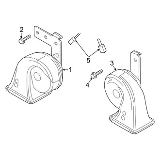Mazda OE - Electrical - Horn