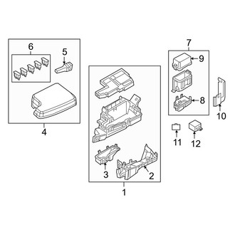 Mazda OE - Electrical - Fuse & Relay