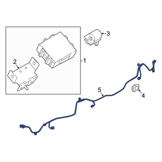 Mazda OE - Rear Parking Aid System Wiring Harness