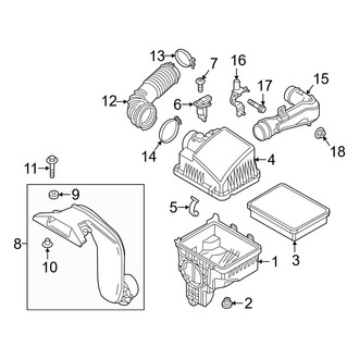 Mazda OE - Engine / Transaxle - Air Intake