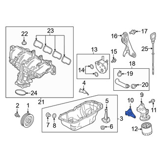 Mazda OE - Engine Oil Filter Housing Gasket