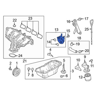 Mazda OE - Engine Oil Cooler
