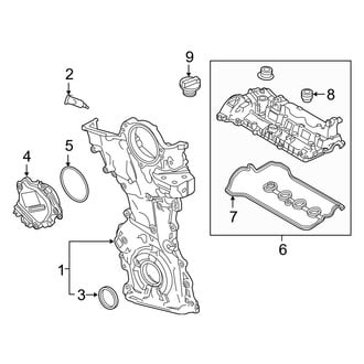 Mazda OE - Engine / Transaxle - Valve & Timing Covers