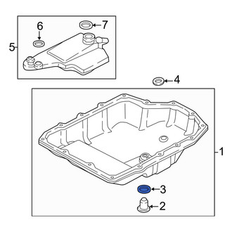 Mazda OE - Engine Oil Drain Plug Gasket