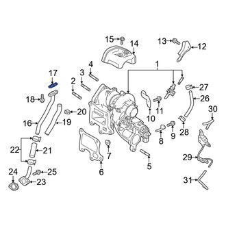 Mazda OE - Turbocharger Oil Line Gasket