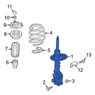 Mazda OE - Front Right Suspension Strut