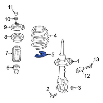 Mazda OE - Front Coil Spring Insulator