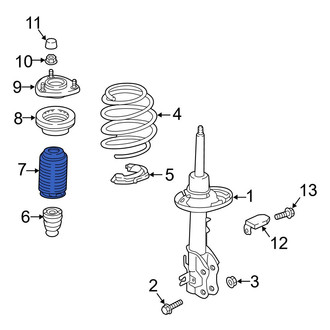 Mazda OE - Front Suspension Strut Bellows