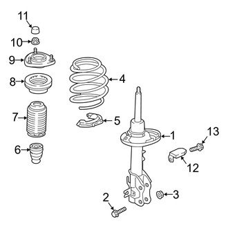Mazda OE - Front Suspension - Struts & Components