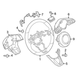 Mazda OE - Steering Wheel & Trim