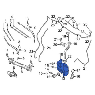 Mazda OE - Washer Fluid Reservoir