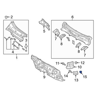 Mazda OE - ABS Hydraulic Assembly Nut