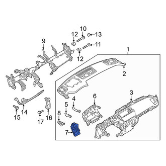 Mazda OE - Instrument Panel Side Cover