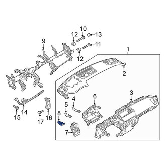 Mazda OE - Console Panel Clip