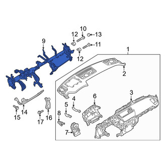 Mazda OE - Instrument Panel Reinforcement