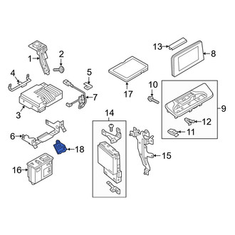 Mazda OE - Lower Navigation Microphone