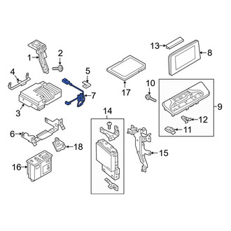 Mazda OE - Radio Connector