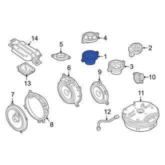 Mazda OE - Front Inner Speaker