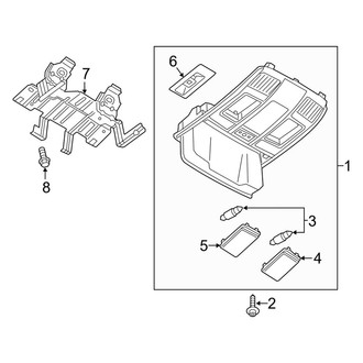 Mazda OE - Overhead Console