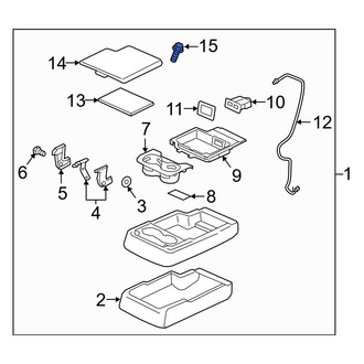 Mazda OE - Mobile Phone Control Module Bolt
