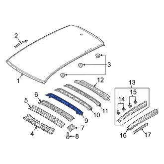 Mazda OE - Front Roof Bow