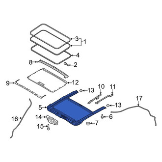 Mazda OE - Sunroof Frame