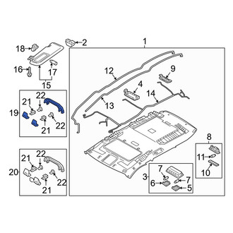 Mazda OE - Front Interior Grab Bar