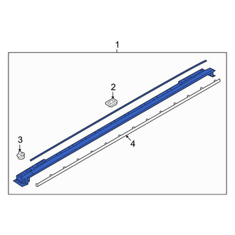 Mazda OE - Left Rocker Panel Guard