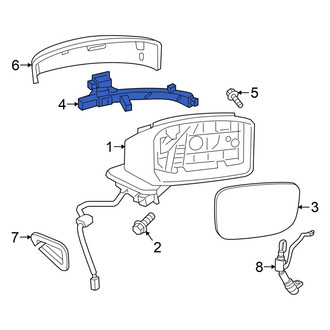 Mazda OE - Center Right Turn Signal Light Assembly