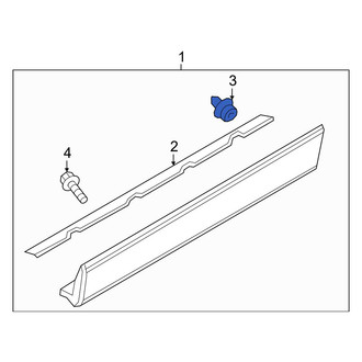 Mazda OE - Door Molding Clip