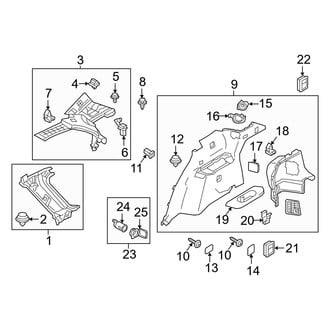 Mazda OE - Quarter Panel - Interior Trim