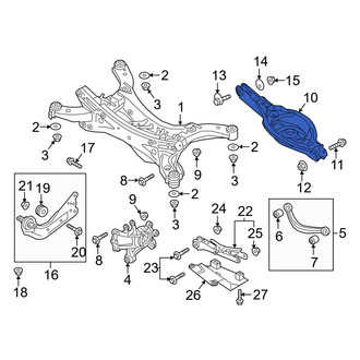 Mazda OE - Rear Left Lower Rearward Suspension Control Arm