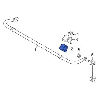 Mazda OE - Rear Suspension Stabilizer Bar Bushing
