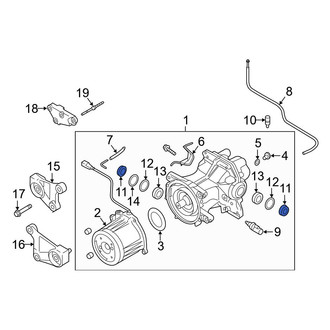 Mazda OE - Rear Drive Axle Shaft Seal