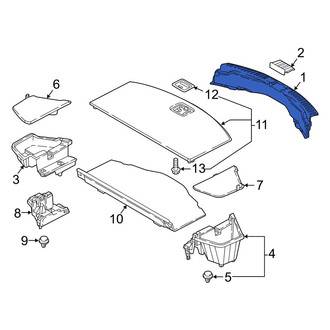 Mazda OE - Rear Liftgate Trim Scuff Plate