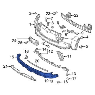 Mazda OE - Front Lower Bumper Cover
