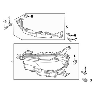 Mazda OE - Front Lamps - Headlamps