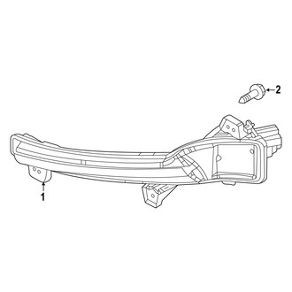 Mazda OE - Front Lamps - Daytime Running Lamp Components