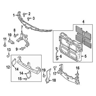 Mazda OE - Radiator Support