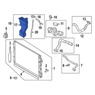 Mazda OE - Engine Coolant Reservoir