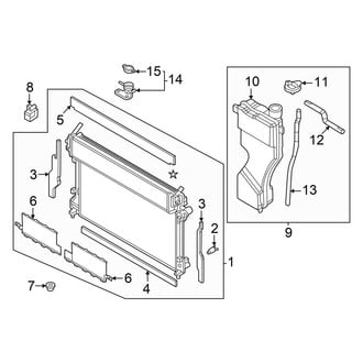 Mazda OE - Front Engine Coolant Reservoir