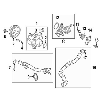 Mazda OE - Cooling - Water Pump