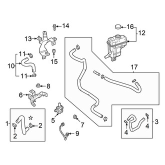 Mazda OE - Inverter Cooling Components (FULL HYBRID EV-GAS (FHEV))
