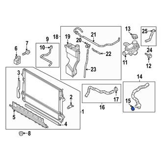 Mazda OE - Radiator Hose Clamp