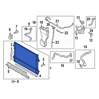 Mazda OE - Radiator